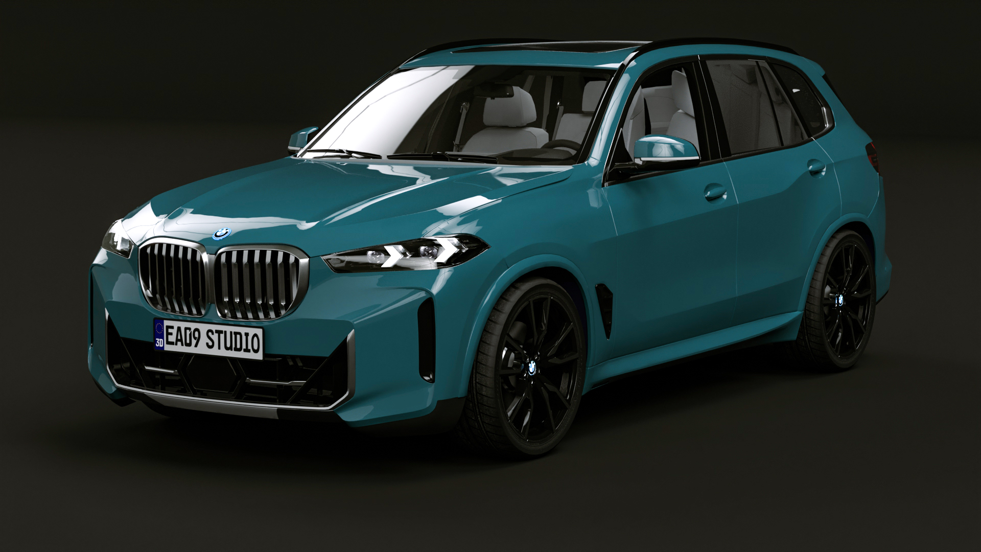 2024 BMWX5 xDrive50e by EA09studio 3DOcean